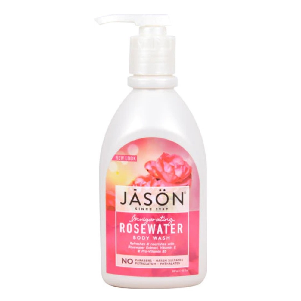 Jason Invigorating Rosewater Body Wash -- 30 fl oz